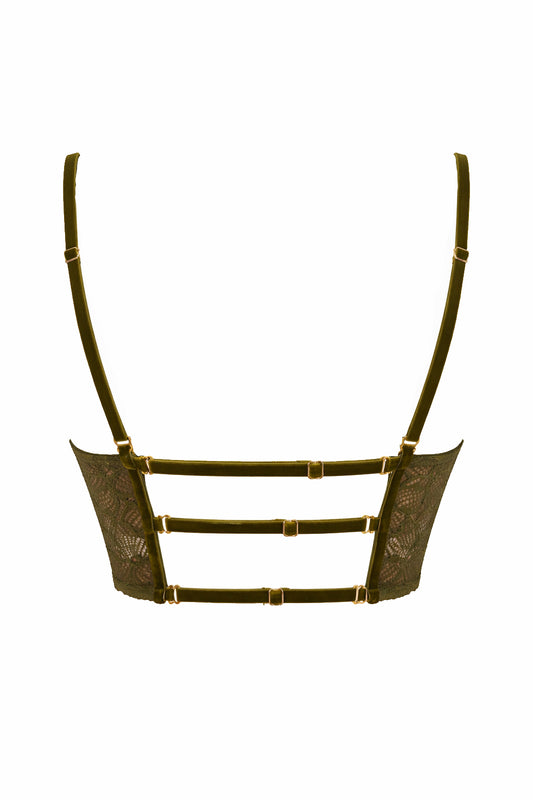 Brasier Gaby Verde Oliva